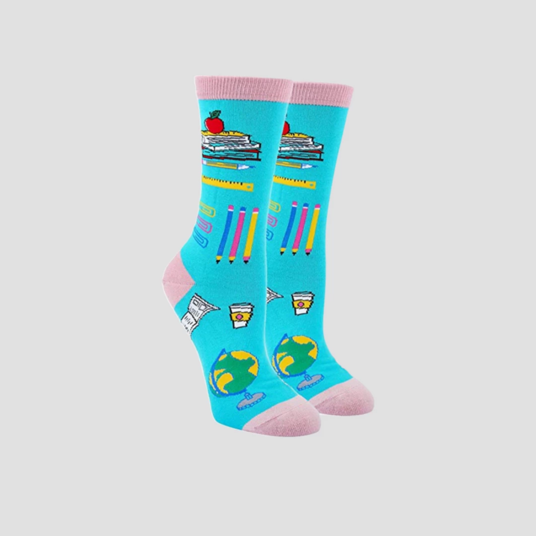 Svaha Apparel School Fun Socks 1 Svaha Apparel School Fun Socks