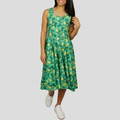 Brothers Knit Garments Chameleons In The Palms Rita Dress Adults