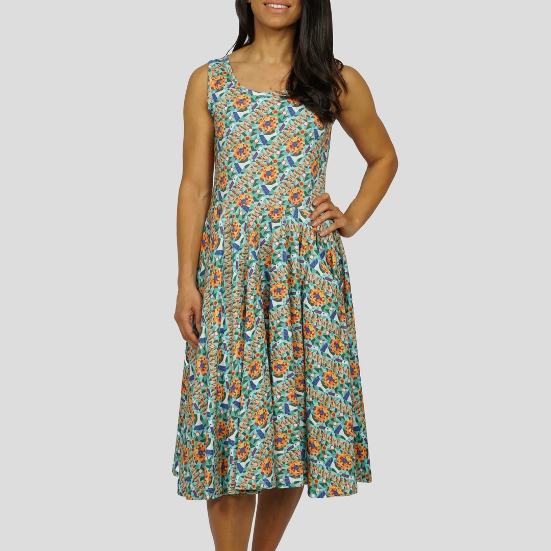 Brothers Knit Garments Science Mosaic Rita Dress Adults 1 Brothers Knit Garments Science Mosaic Rita Dress Adults