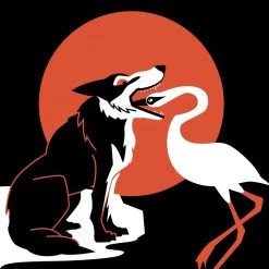 Brothers Knit Garments Aesop's Fables Twirl Skirt Adults