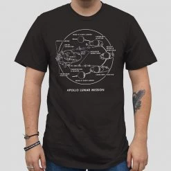 RAM Apollo Lunar Module Unisex Adults T-shirt