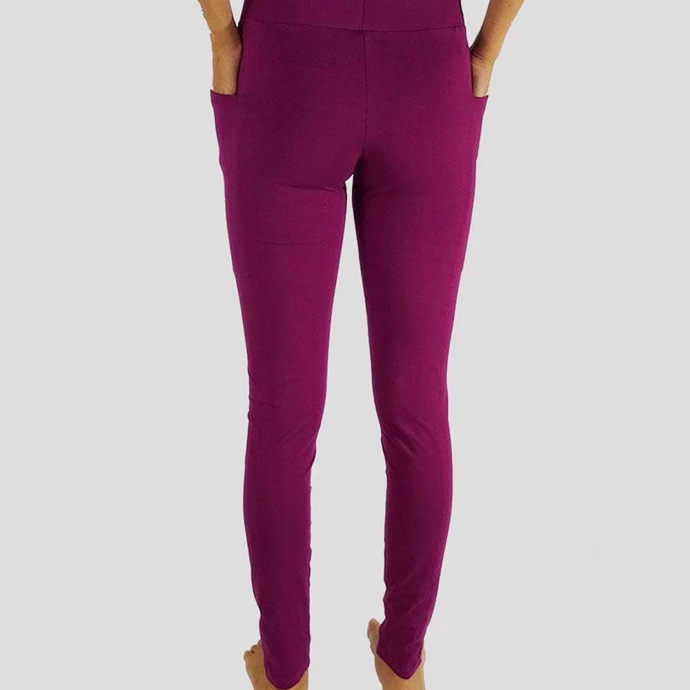 Brothers Knit Garments Adults Cotton Leggings With Pockets 4 Brothers Knit Garments Adults Cotton Leggings With Pockets