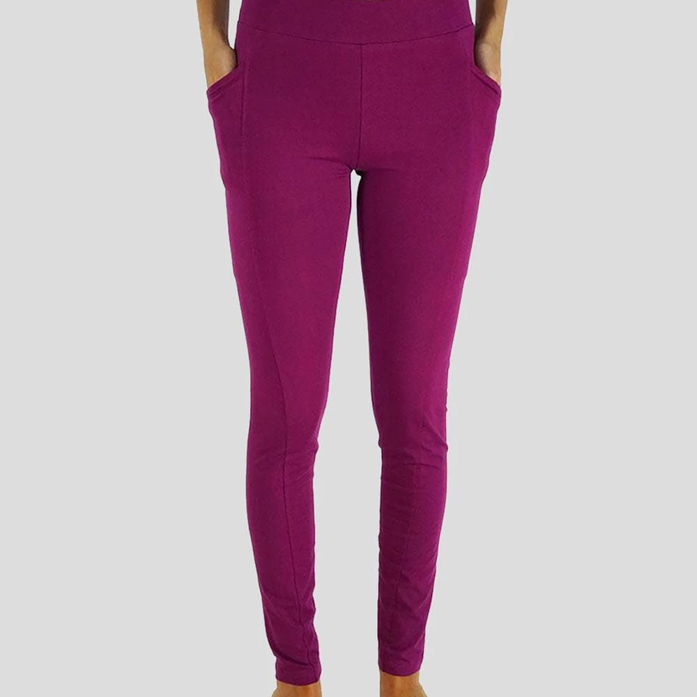 Brothers Knit Garments Adults Cotton Leggings With Pockets 1 Brothers Knit Garments Adults Cotton Leggings With Pockets