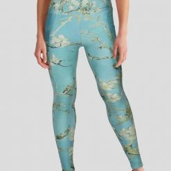 Svaha Apparel Almond Blossoms Adults Leggings With Pockets