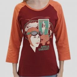 Stretch Garments Amelia Earhart Raglan Top [FINAL SALE]