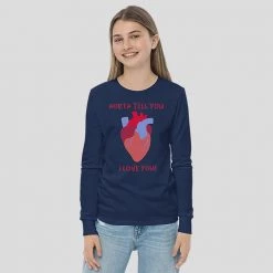 Svaha Apparel Anatomical Heart Custom Long Sleeve Kids T-Shirt T-Shirts & Hoodies 7 Svaha Apparel Anatomical Heart Custom Long Sleeve Kids T-Shirt T-Shirts & Hoodies