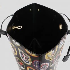 Guangzhou New Leather Bags Ltd. Accessories Apollo Missions Patches PU Leather Tote Bag