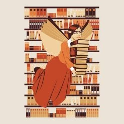 Svaha Apparel Book Fairy Custom Relaxed T-Shirt