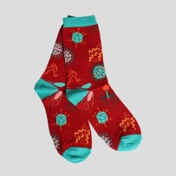 Yiwu Hodeang E-Commerce Co., Ltd. Bacteria And Viruses Socks Adults