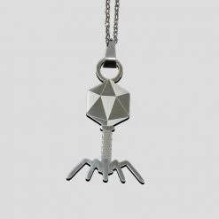 Svaha Apparel Bacteriophage Stainless Steel Necklace
