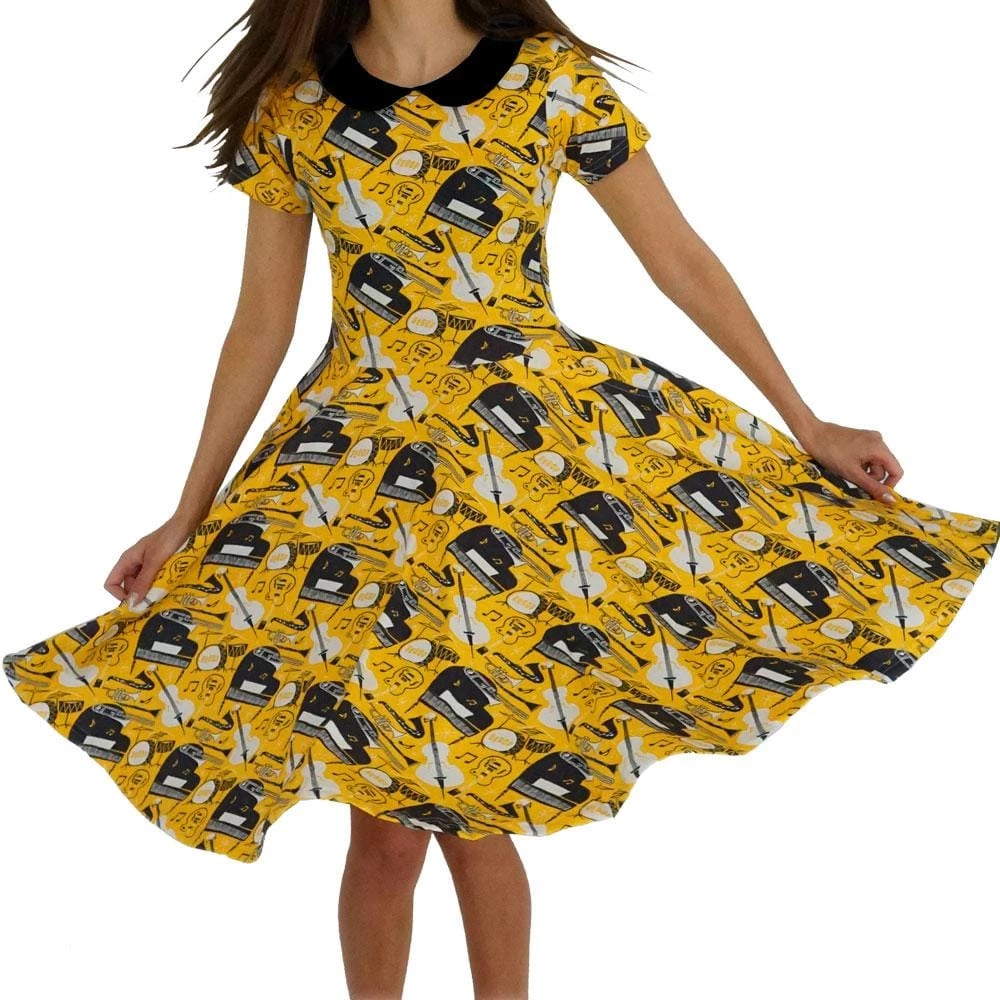 Brothers Knit Garments Bebop Jazz Parks Dress 5 Brothers Knit Garments Bebop Jazz Parks Dress