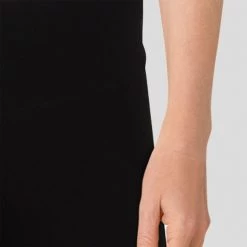 Stretch Garments Black Adults Athletic Fit Leggings With Pockets