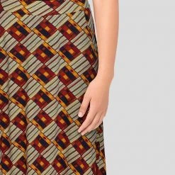 Brothers Knit Garments Adults Lost In Book Stacks Maxi Skirt [FINAL SALE]