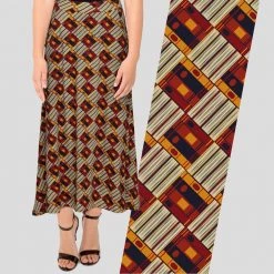 Brothers Knit Garments Adults Lost In Book Stacks Maxi Skirt [FINAL SALE]