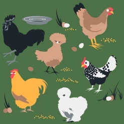 Svaha Apparel Happy-Go-Clucky Custom Kids T-Shirt Matching Family Sets