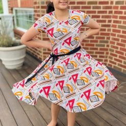 Brothers Knit Garments Calculated Kids Twirl Dress Kids & Babies