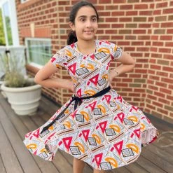 Brothers Knit Garments Calculated Kids Twirl Dress Kids & Babies