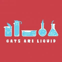 Svaha Apparel Cats Are Liquid Custom Unisex Tank Top Tops