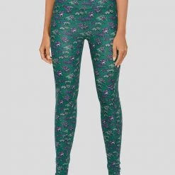 Brothers Knit Garments Frilled Dinosaur Leggings With Pockets Adults