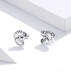 Wuzhou Jiangyuan Gems Co., Ltd. Accessories Chameleon Sterling Silver Earrings