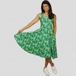 Brothers Knit Garments Chameleons In The Palms Rita Dress Adults