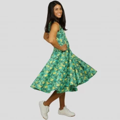 Brothers Knit Garments Chameleons In The Palms Rita Dress Adults