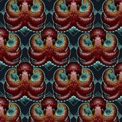 Svaha Apparel Coconut Octopus Adults Leggings With Pockets