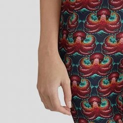 Svaha Apparel Coconut Octopus Adults Leggings With Pockets