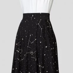 Brothers Knit Garments Constellations Glow-in-the-dark Twirl Skirt Adults 12 Brothers Knit Garments Constellations Glow-in-the-dark Twirl Skirt Adults
