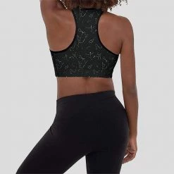 Svaha Apparel Constellations Custom Padded Sports Bra Underwear & Swimwear