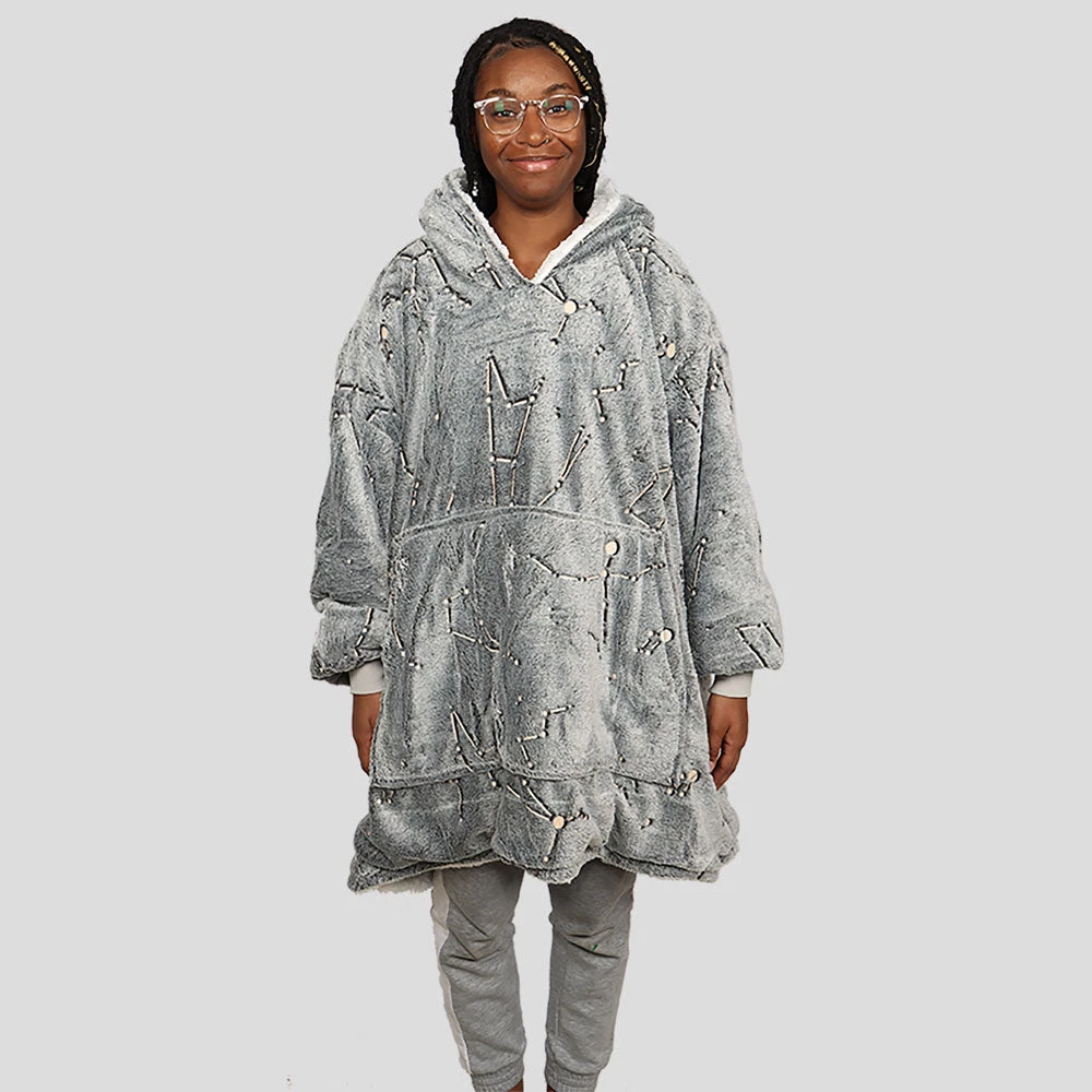 Hangzhou Youjiamin Trading Co. New (Pre-order) Constellations Glow-in-the-Dark Blanket Hoodie 5 Hangzhou Youjiamin Trading Co. New (Pre-order) Constellations Glow-in-the-Dark Blanket Hoodie