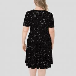 Brothers Knit Garments Constellations Glow-in-the-dark Rachel Dress