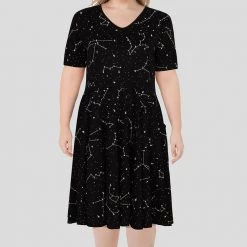 Brothers Knit Garments Constellations Glow-in-the-dark Rachel Dress