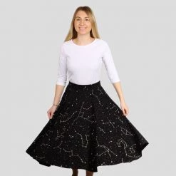 Brothers Knit Garments Constellations Glow-in-the-dark Twirl Skirt Adults 13 Brothers Knit Garments Constellations Glow-in-the-dark Twirl Skirt Adults