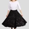 Brothers Knit Garments Constellations Glow-in-the-dark Twirl Skirt Adults