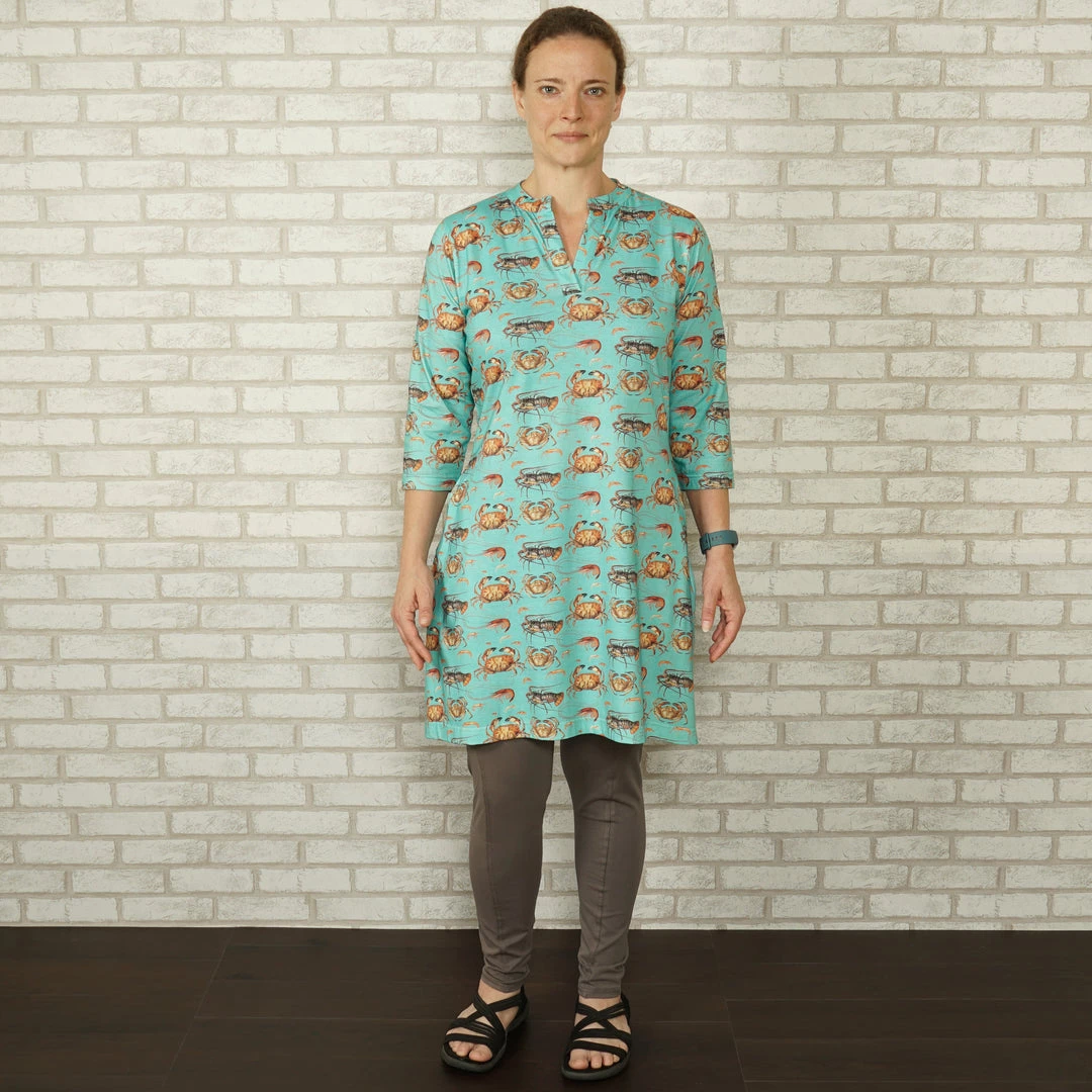 Kustomyze Ideas Pvd Ltd New (Pre-order) Crustacean Shellebration Bessie Tunic 4 Kustomyze Ideas Pvd Ltd New (Pre-order) Crustacean Shellebration Bessie Tunic