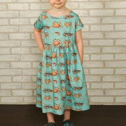 Kustomyze Ideas Pvd Ltd (Pre-order) Crustacean Shellebration Kids Dress New