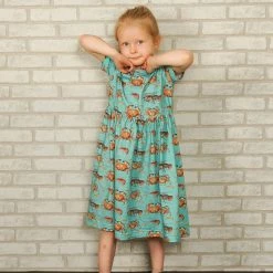 Kustomyze Ideas Pvd Ltd (Pre-order) Crustacean Shellebration Kids Dress New