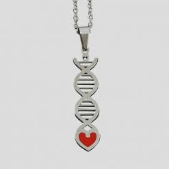 Svaha Apparel DNA Love Stainless Steel Necklace