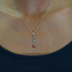 Svaha Apparel DNA Love Stainless Steel Necklace