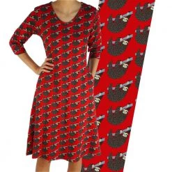 Svaha Apparel Shop By Interest Hanging Sloths Katherine Dress