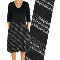 Svaha Apparel Shakespearean Script Ada Dress Shop By Interest