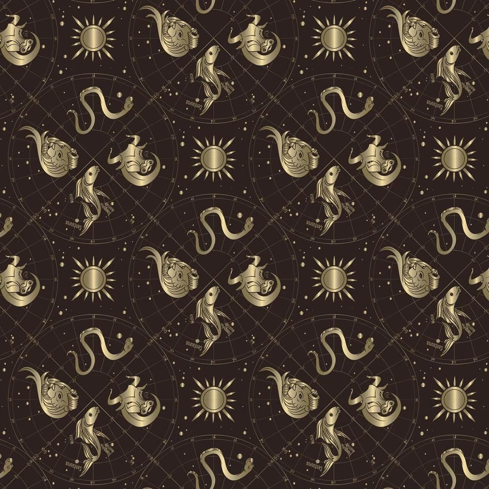 Svaha Apparel Faraway Astrology Foil Print Rosalind Dress 3 Svaha Apparel Faraway Astrology Foil Print Rosalind Dress