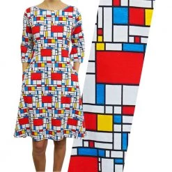 Brothers Knit Garments Shop By Interest Mondrian Curie Dress