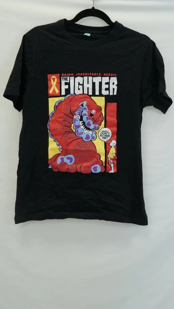 Svaha Apparel 'The Cancer Fighter' Unisex Adults T-Shirt Sample - S Shop By Interest 1 Svaha Apparel 'The Cancer Fighter' Unisex Adults T-Shirt Sample - S Shop By Interest