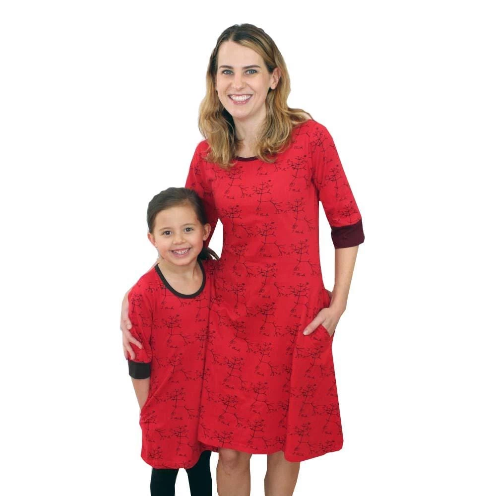 Svaha Apparel Darwin's Tree Of Life Katherine Dress 5 Svaha Apparel Darwin's Tree Of Life Katherine Dress