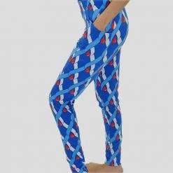 Brothers Knit Garments Diabetes Awareness Adults Leggings [FINAL SALE]