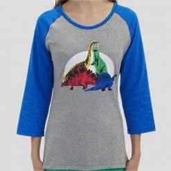 Stretch Garments Dinocool Raglan Top [FINAL SALE] Adults