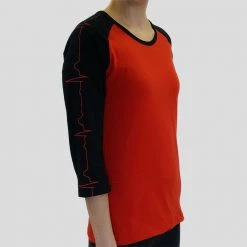 Stretch Garments Adults EKG Raglan Top [FINAL SALE]