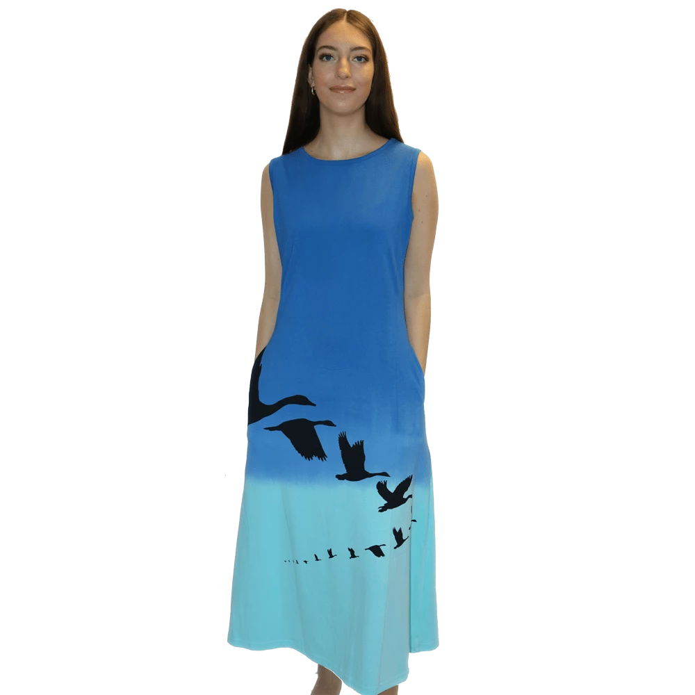 Brothers Knit Garments Echelon Migration Anne Dress 2 Brothers Knit Garments Echelon Migration Anne Dress